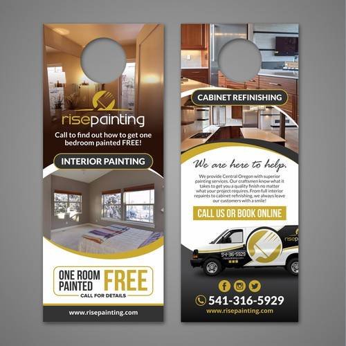 Door Hanger Printing 1 Door Hanger Printing Dubai