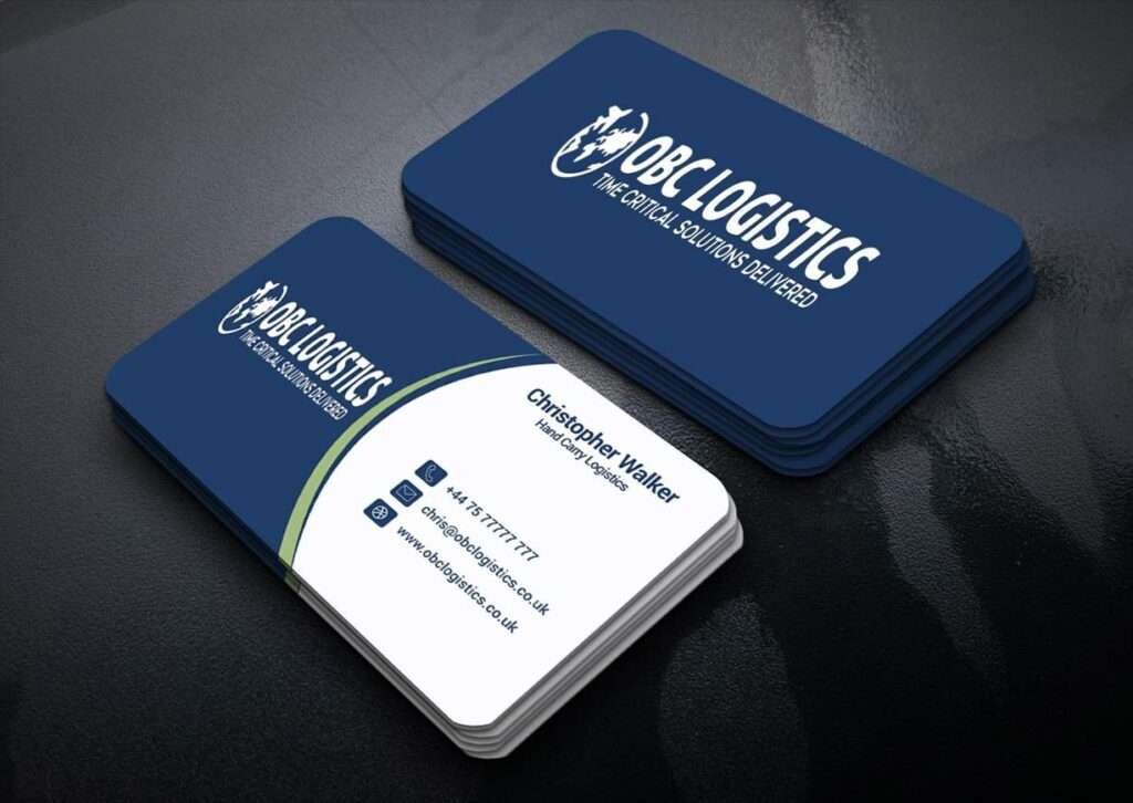 Rounded Corner Business Card